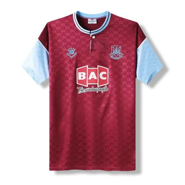 Camiseta de fútbol West Ham 1989/90 LOCAL MANGA CORTA VERSION FAN